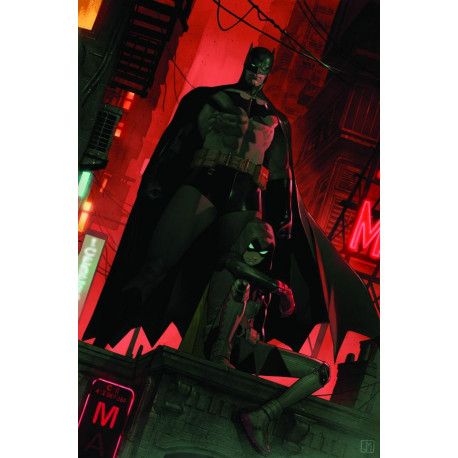 BATMAN AND ROBIN 5 CVR B JORGE MOLINA CARD STOCK VAR