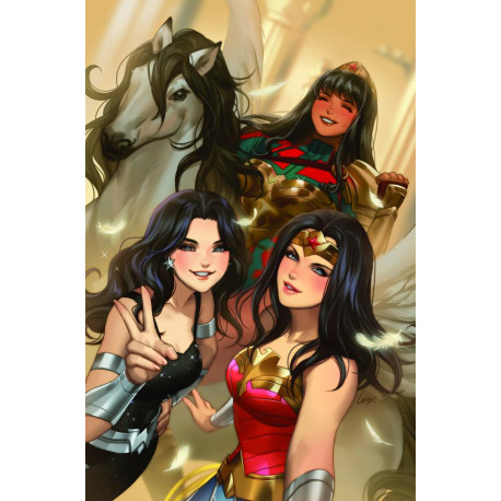 WONDER WOMAN 5 CVR B LESLEY LEIRIX LI CARD STOCK VAR