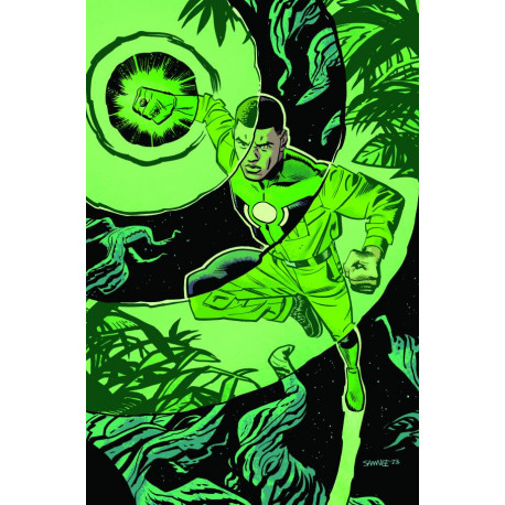 GREEN LANTERN WAR JOURNAL 5 CVR B CHRIS SAMNEE CARD STOCK VAR