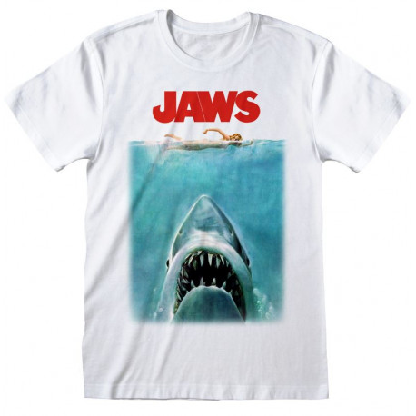 JAWS POSTER DU FILM T-SHIRT TAILLE S