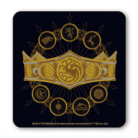 TARGARYEN CROWN COASTER