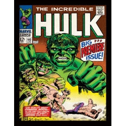 HULK COMIC COVER TABLEAU