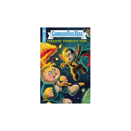 GARBAGE PAIL KIDS THROUGH TIME 5 CVR C JIMENEZ