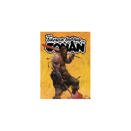 SAVAGE SWORD OF CONAN 1 CVR B ZAFFINO