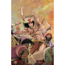 CONAN BARBARIAN PATCH ZIRCHER VIRGIN 5-8 PACK 