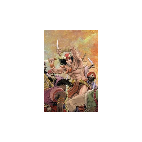 CONAN BARBARIAN PATCH ZIRCHER VIRGIN 5-8 PACK 