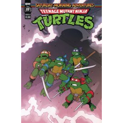 TMNT SATURDAY MORNING ADV 2023 11 CVR B LAWRENCE