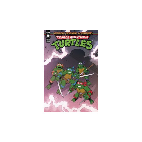 TMNT SATURDAY MORNING ADV 2023 11 CVR B LAWRENCE