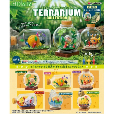 PIKMIN TERRARIUM COLLECTION BOITE MYSTERE 5 CM