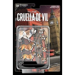 DISNEY VILLAINS CRUELLA DE VIL 4 CVR D ACTION FIGURE