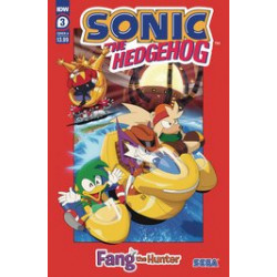 SONIC THE HEDGEHOG FANG HUNTER 3 CVR A HAMMERSTROM