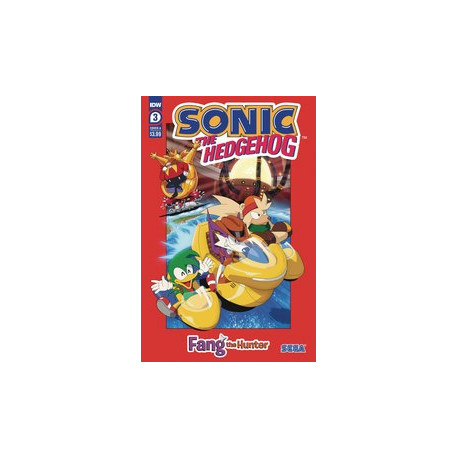 SONIC THE HEDGEHOG FANG HUNTER 3 CVR A HAMMERSTROM