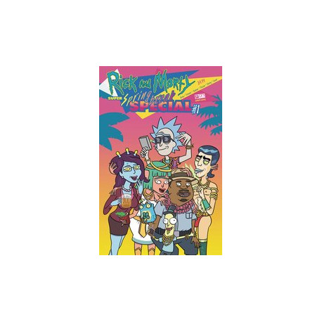 RICK AND MORTY SUPER SPRING BREAK SPECIAL 1 CVR A RANKINE