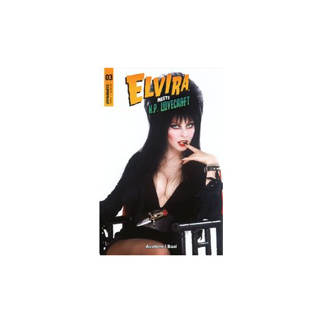 ELVIRA MEETS HP LOVECRAFT 3 CVR D PHOTO