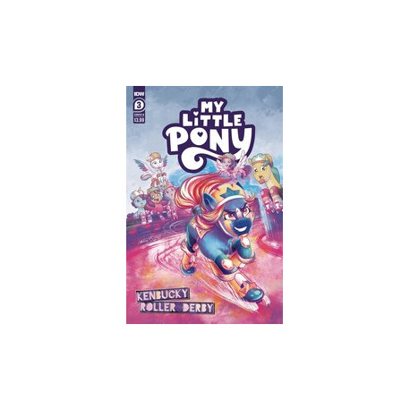 MLP KENBUCKY ROLLER DERBY 3 CVR B STARLING