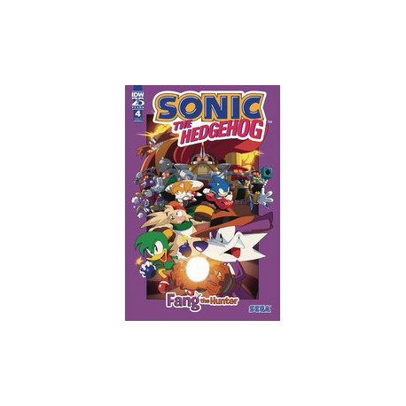 SONIC THE HEDGEHOG FANG HUNTER 4 CVR A HAMMERSTROM