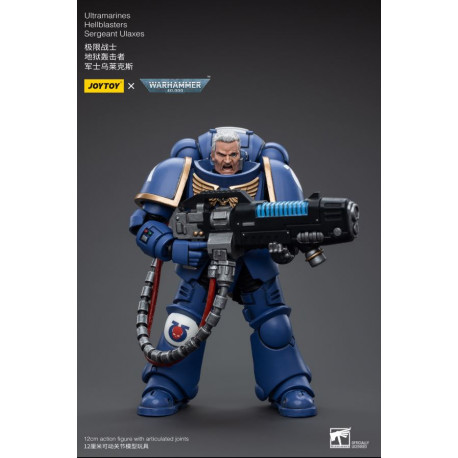 HELLBLASTERS SERGEANT ULAXES WARHAMMER 40K FIGURINE ULTRAMARINES 12 CM