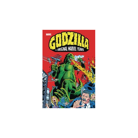 GODZILLA ORIGINAL MARVEL YEARS OMNIBUS HC FIRST ISSUE DM VAR 