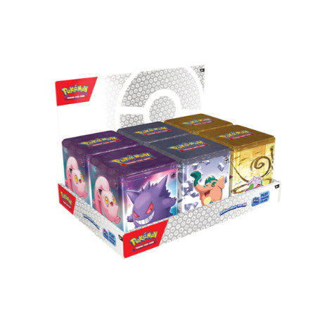 TIN CUBE 2024 3 BOOSTERS MODELE ALEATOIRE POKEMON