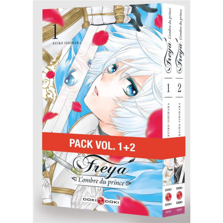 FREYA L OMBRE DU PRINCE PACK PROMO VOL 01 ET 02 EDITION LIMITEE