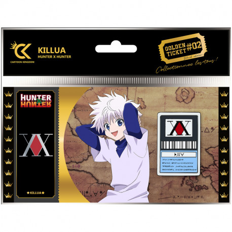 KILLUA BLACK TICKET HUNTER X HUNTER