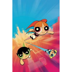 POWERPUFF GIRLS 1 CVR F ROMERO FOIL VIRGIN