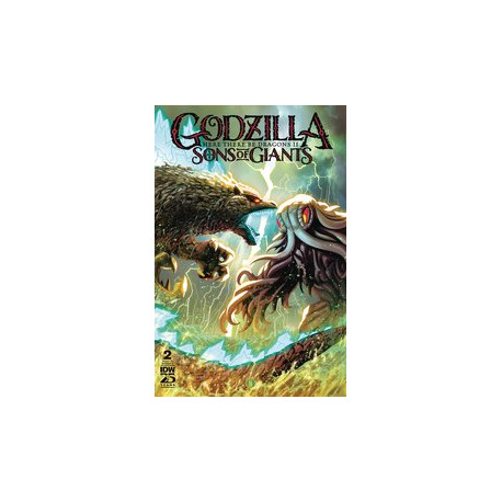 GODZILLA HERE THERE BE DRAGONS II SONS OF GIANTS 2 CVR A MIRANDA