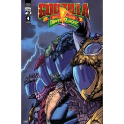 GODZILLA VS MMPR II 4 CVR B SANCHEZ