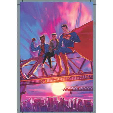 MY ADVENTURES WITH SUPERMAN 2 OF 6 CVR B MEGAN HUANG CARD STOCK VAR