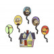 UP BALLOON DISNEY ENAMEL BLIND PINS