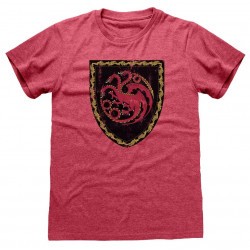 HOUSE OF THE DRAGON TARGARYEN CREST T-SHIRT TAILLE XL