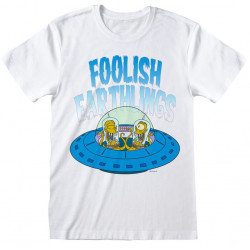 FOOLISH EARTHLINGS THE SIMPSONS T-SHIRT TAILLE M