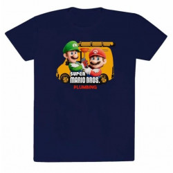 NINTENDO SUPER MARIO PLUMBING T-SHIRT TAILLE S