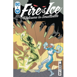 FIRE AND ICE WELCOME TO SMALLVILLE 5 OF 6 SIGNED BY DODSON