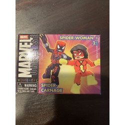 SPIDER-CARNAGE AND SPIDER WOMAN I 2-PACK MARVEL MINIMATES 5 CM