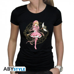 CARDCAPTOR SAKURA TSHIRT SAKURA FEMME NOIR MEDIUM