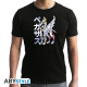 SAINT SEIYA TSHIRT TSHIRT ARMURE DE PEGASE NOIR MEDIUM