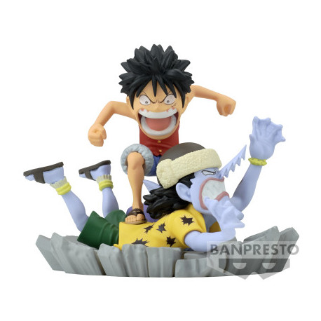 LUFFY VS ARLONG ONE PIECE WCF LOG STORIES FIGURINE