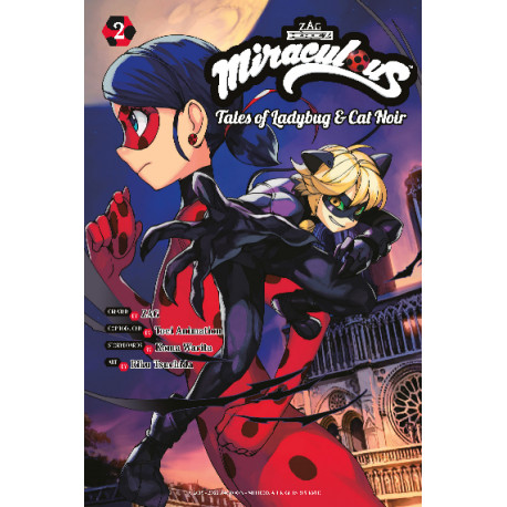 MIRACULOUS TALES OF LADYBUG & CAT NOIR VOL 02 VERSION ANGLAISE