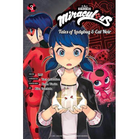 MIRACULOUS TALES OF LADYBUG & CAT NOIR VOL 03 VERSION ANGLAISE