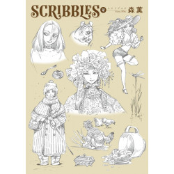 SCRIBBLES 2 ARTBOOK VO JAPONAIS PETIT FORMAT