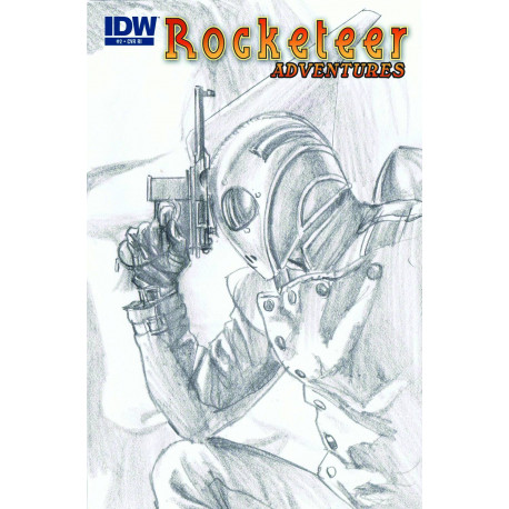 ROCKETEER ADVENTURES 2 OF 4 10 COPY INCV