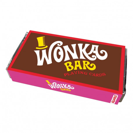 WILLY WONKA BAR PREMIUM WONKA JEU DE CARTES A JOUER