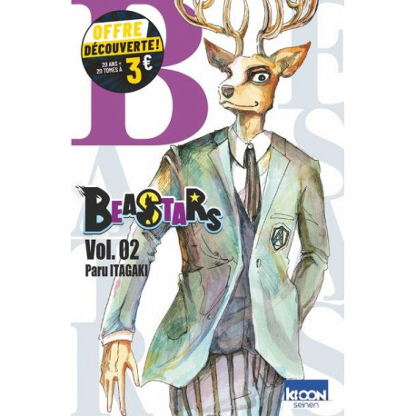 BEASTARS T02 A 3 EUROS