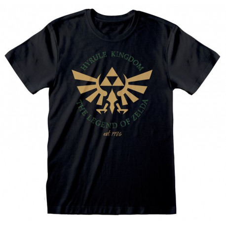 KINGDOM OF HYRULE CREST NINTENDO LEGEND OF ZELDA T-SHIRT TAILLE L