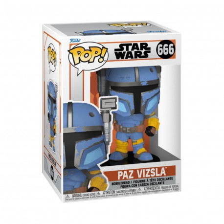 PAZ VIZSLA STAR WARS THE MANDALORIAN POP VINYL FIGURINE 9 CM