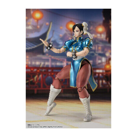 CHUN-LI OUTFIT 2 STREET FIGHTER FIGURINE S H FIGUARTS 15 CM