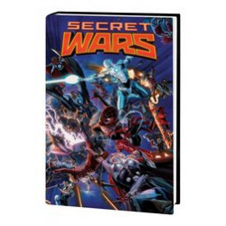 SECRET WARS BY JONATHAN HICKMAN OMNIBUS HC DM VAR 