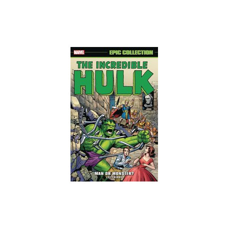 INCREDIBLE HULK EPIC COLLECT TP VOL 1 MAN OR MONSTER