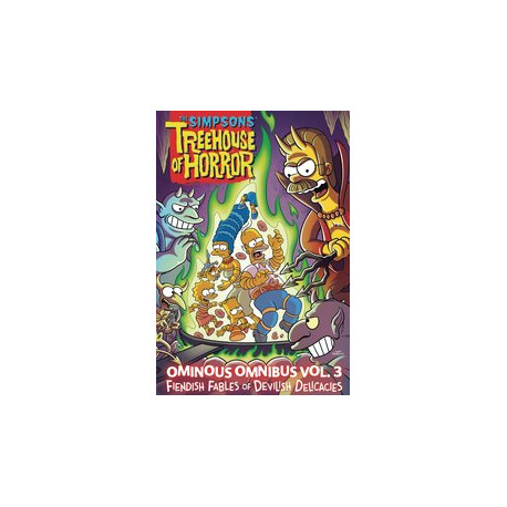 SIMPSONS TREEHOUSE OF HORROR OMINOUS OMNIBUS VOL 3 FIENDISH FABLES